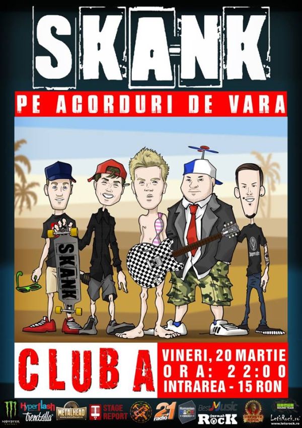 SKA-NK isi lanseaza cel de-al doilea album in Club A pe 20 martie